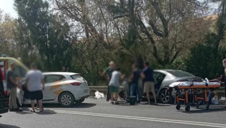 Ρέθυμνο: Σοβαρό τροχαίο με τρία οχήματα στον Αδελιανό Κάμπο