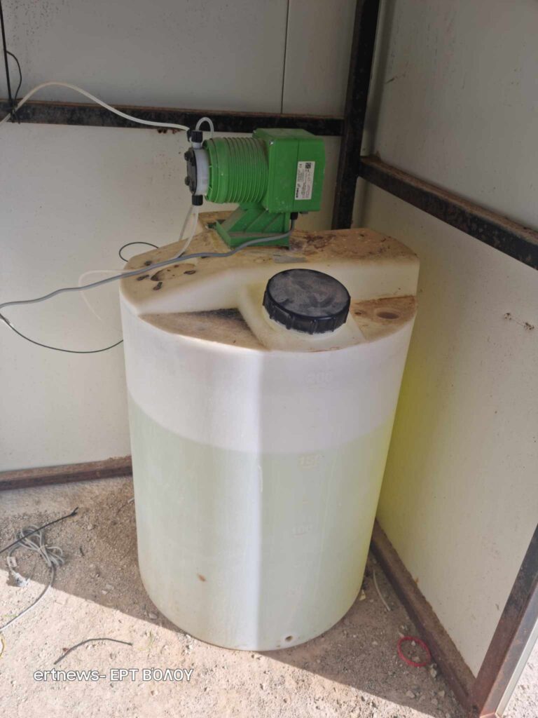 μαγνησία: κλιμάκιο του εοδυ ελέγχει την δεξαμενή όπου εντοπίστηκε το μικρόβιο σαλμονέλας