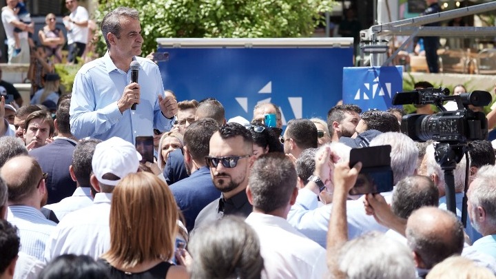 Ρέθυμνο: Κυριάκος Μητσοτάκης – “Στις ευρωεκλογές στέλνουμε μήνυμα σταθερότητας και εμπιστοσύνης στη Ν.Δ”