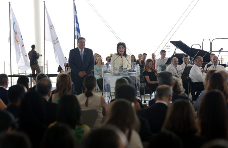 Το βραβείο «Ολυμπία» της Διεθνούς Ολυμπιακής Ακαδημίας παρέλαβε η κ. Γιάννα Αγγελοπούλου-Δασκαλάκη