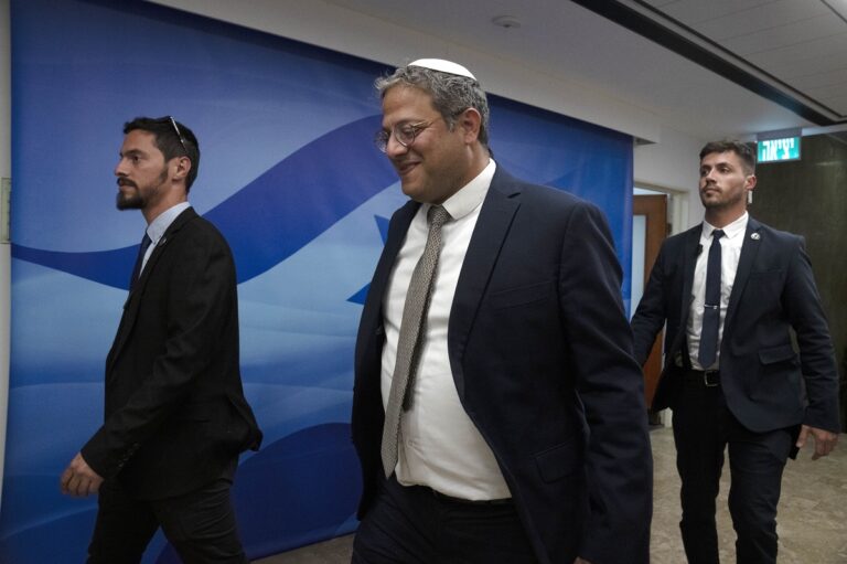 Ισραήλ: Ιδρύεται μίνι υπουργική Αρχή Ασφαλείας με τη συμμετοχή του Μπεν Γκβίρ
