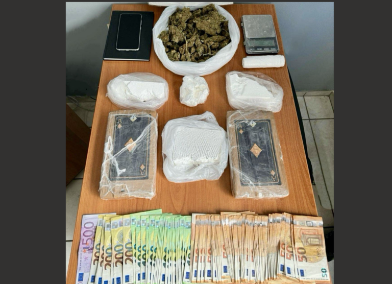 Θεσσαλονίκη: Έκρυβε στο σπίτι του τρία κιλά κοκαΐνης