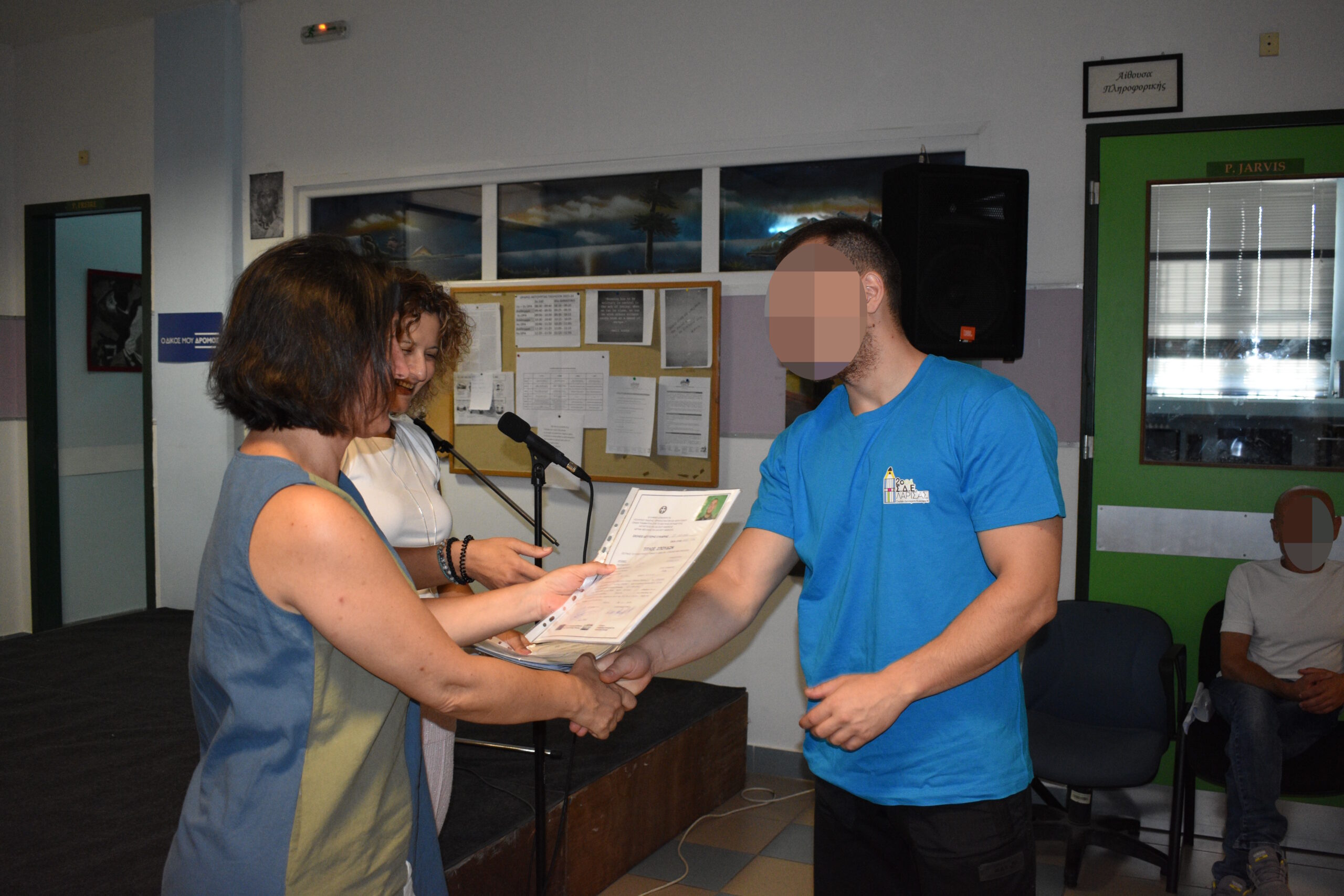 ΑDSC_1254 Λάρισα: Λήξη έτους για το σχολείο της φυλακής με θέατρο, επαίνους, ποίηση και σπουδαία μηνύματα