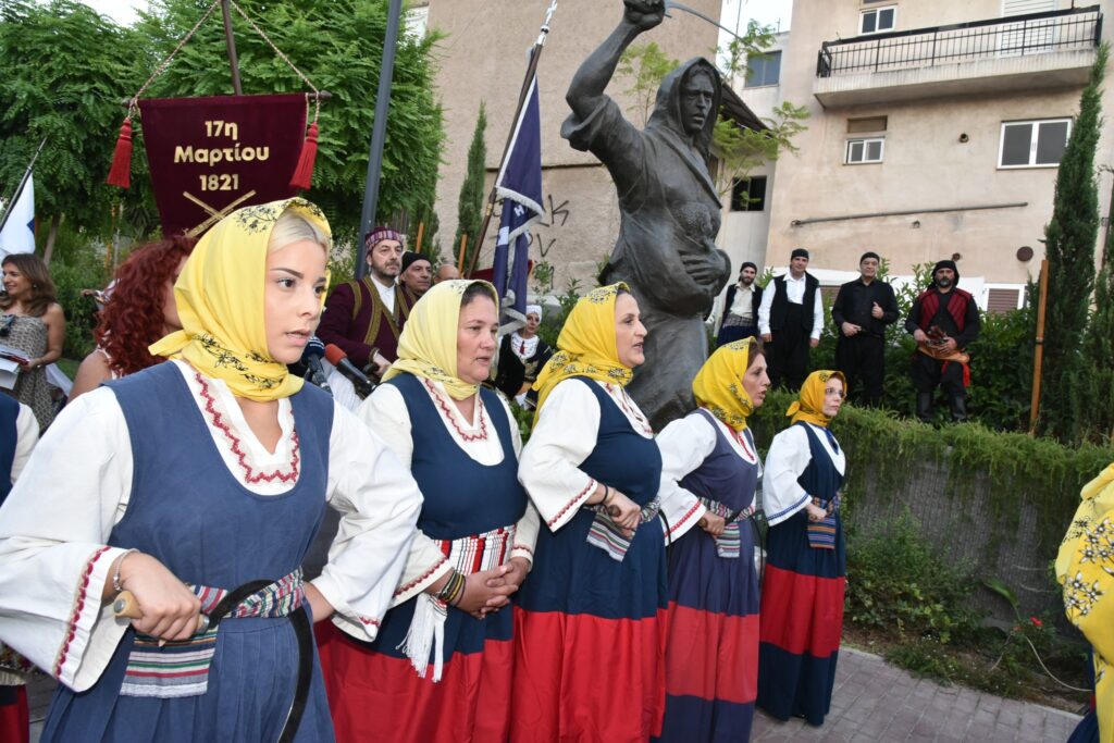 Με λαμπρότητα η τελετή μνήμης για τα 198 χρόνια από τις μάχες της Βέργας και του Διρού