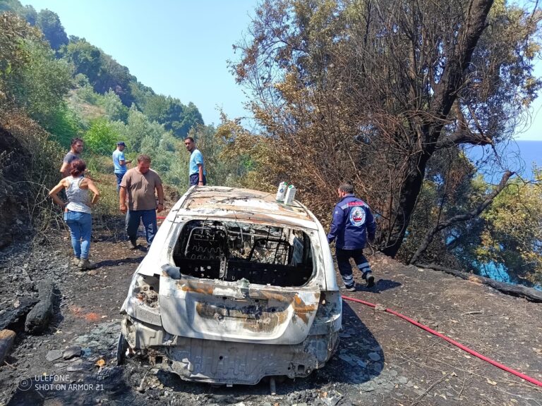 Μαγνησία: Διερευνάται η πρόκληση της πυρκαγιάς στο Πουρί από αυτοκίνητο που πήρε φωτιά