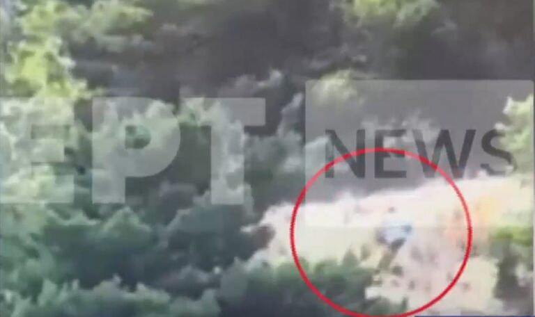 Γλυκά Νερά: Βίντεο ντοκουμέντο από τη στιγμή που ξεσπάει η φωτιά