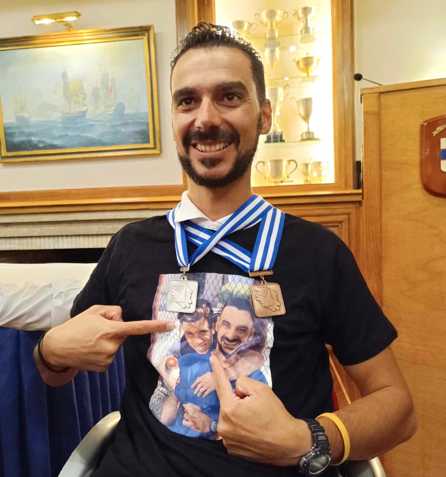 ο αθλητής Ιστιοπλοΐας ΑΜΕΑ Χαλούλος Εμμανουήλ