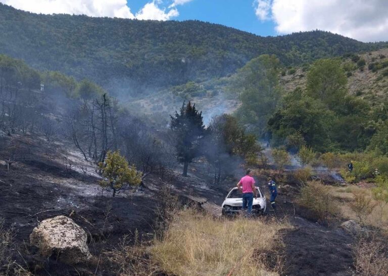 Κοζάνη: Χειροπέδες σε δύο άτομα και πρόστιμο 1.546,88 ευρώ στον καθένα για εμπρησμό από αμέλεια