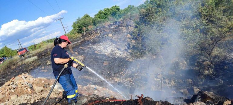 Σέρρες: Φωτιά τώρα στα Άνω Πορόια (Φωτό – βίντεο)