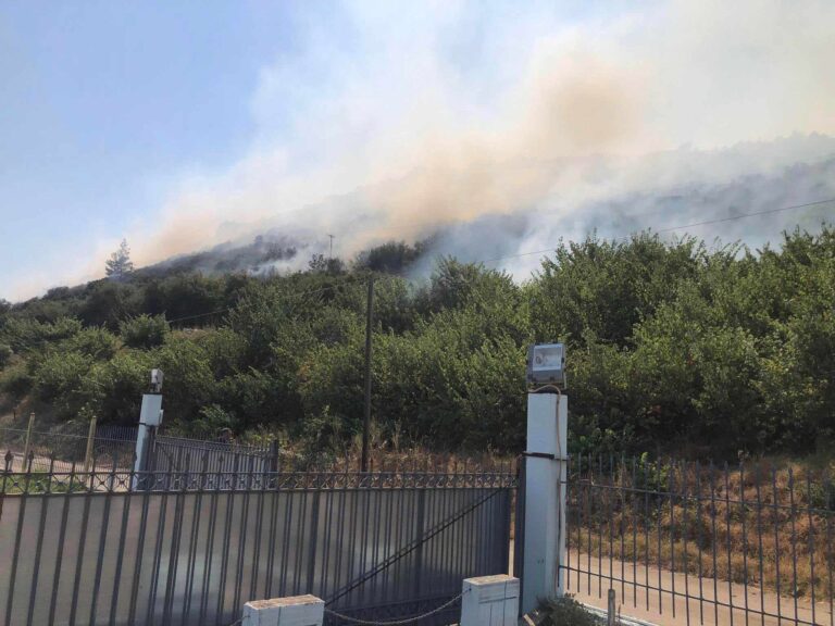 Πυρκαγιά σε αγροτοδασική έκταση στη Φιλιππιάδα