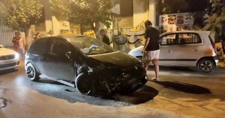 Διαδοχικά τρακαρίσματα αναστάτωσαν το κέντρο των Χανίων