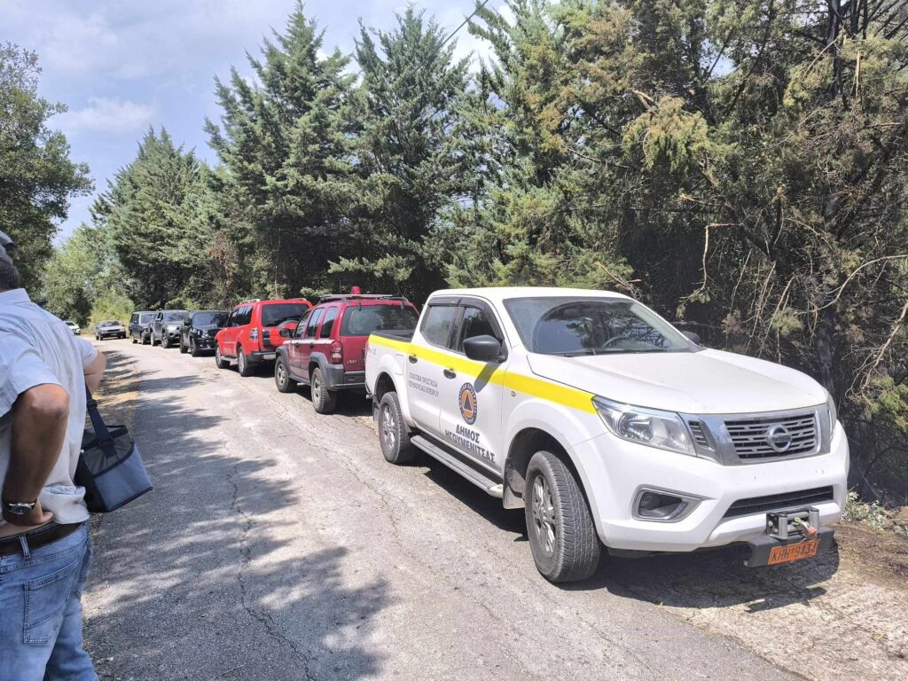 Οριοθετήθηκε η πυρκαγιά σε δασική έκταση στην Κορύτιανη Θεσπρωτίας