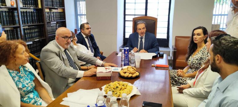 Σε Χανιά και Ρέθυμνο ο Υφυπουργός Δικαιοσύνης Ιωάννης Μπούγας