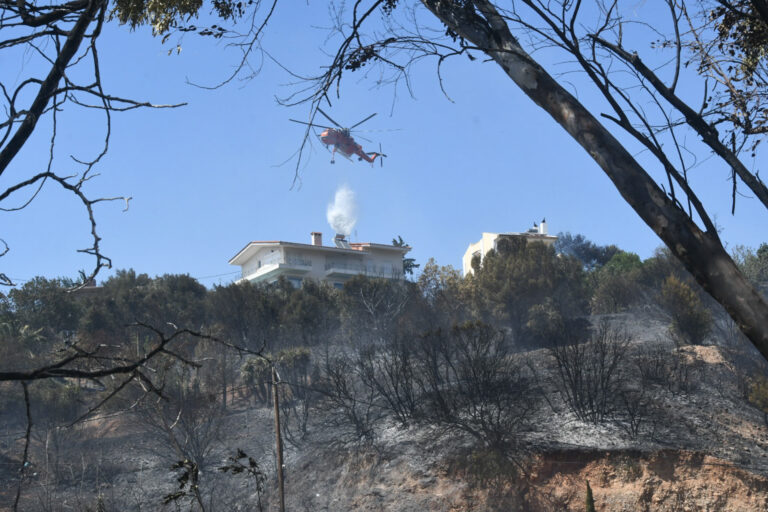 Χωρίς ενεργό μέτωπο η φωτιά στην Πάτρα: Ζημιές σε σπίτια και αυτοκίνητα