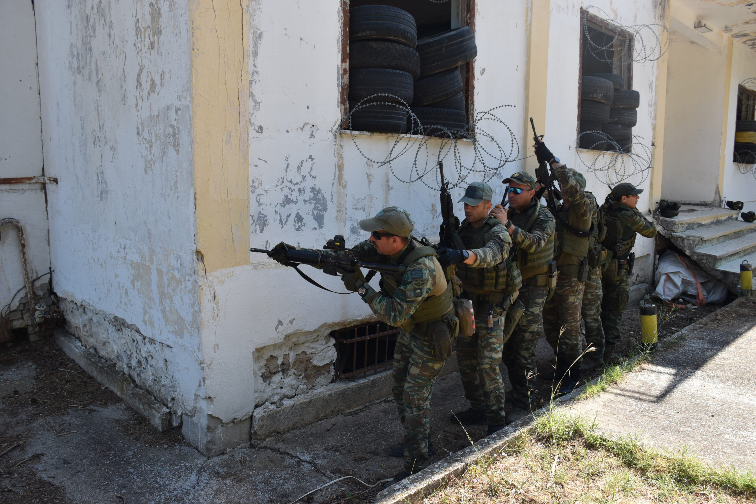 7-2 Συνεκπαίδευση Ελλάδας – Γαλλίας σε επιχειρήσεις σε αστικό περιβάλλον