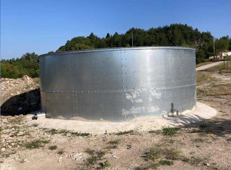 Τέσσερις δεξαμενές νερού για την πυροπροστασία του Δήμου Β. Τζουμέρκων