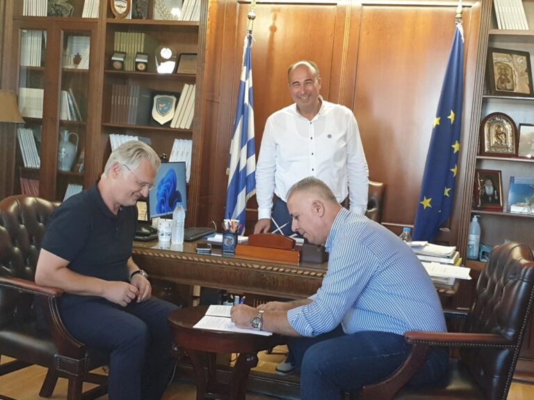 Προγραμματική σύμβαση για την αναβάθμιση της παραλιακής ζώνης του Βραχατίου της Κορινθίας