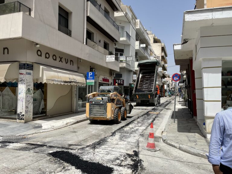 Ολοκληρώθηκαν οι εργασίες της ΔΕΥΑΜΒ επί της Ερμού – Προχωρούν γρήγορα στην 28ης Οκτωβρίου