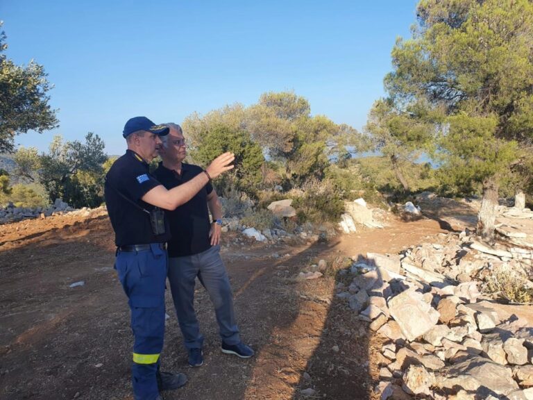 Στην πυρκαγιά του Σοφικού ο Δημήτρης Πτωχός