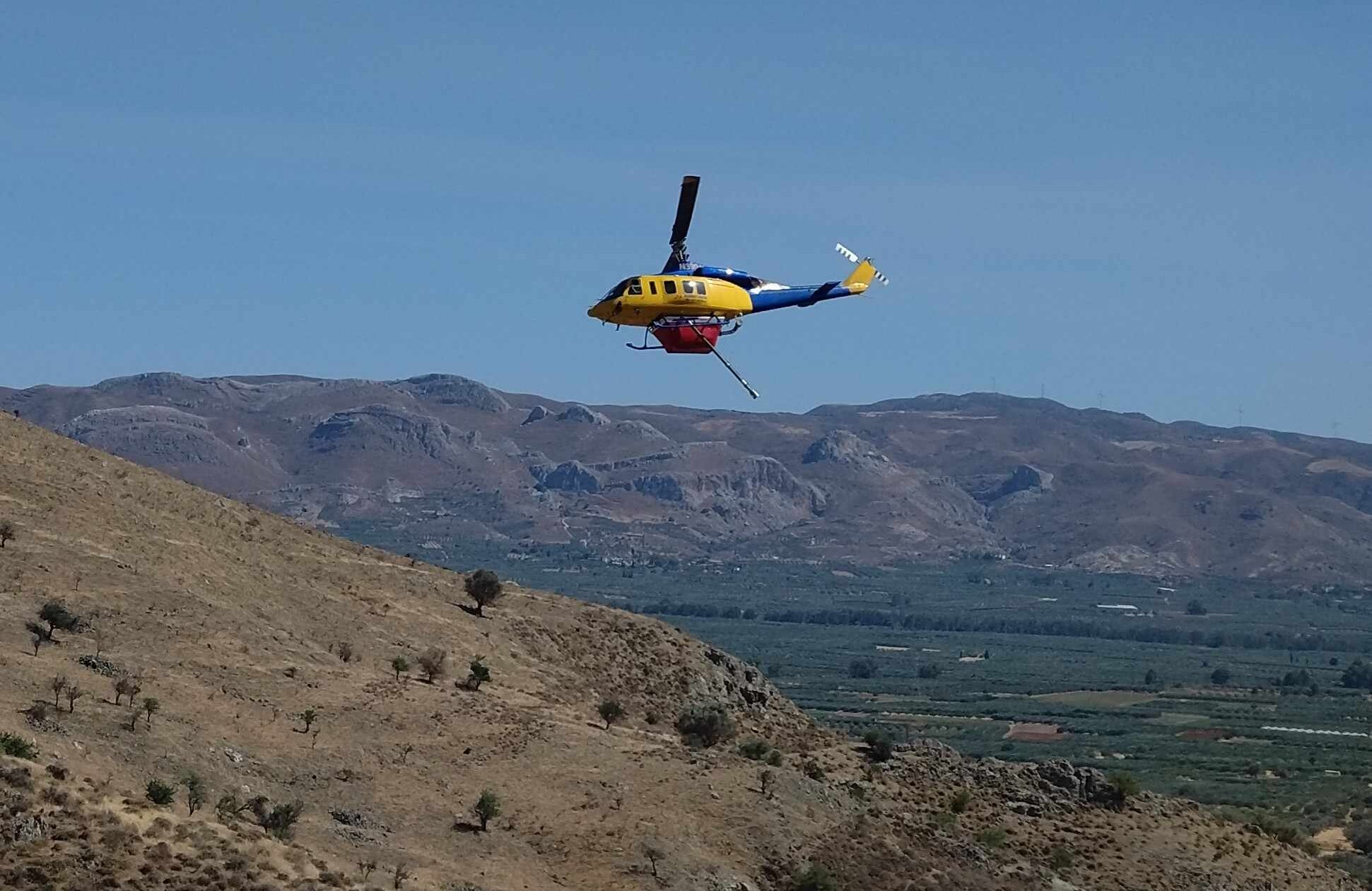 Φωτιά στο Μελενικίτσι Σερρών