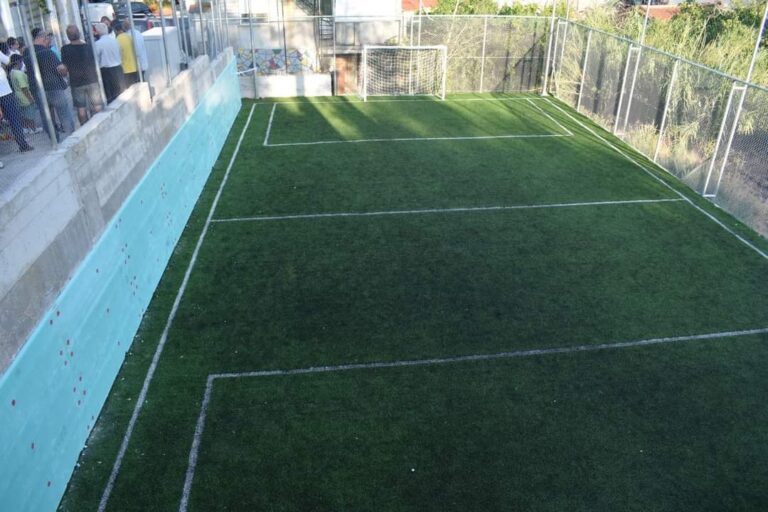 Λέσβος: Νέο γήπεδο 5Χ5 στο Μεγαλοχώρι