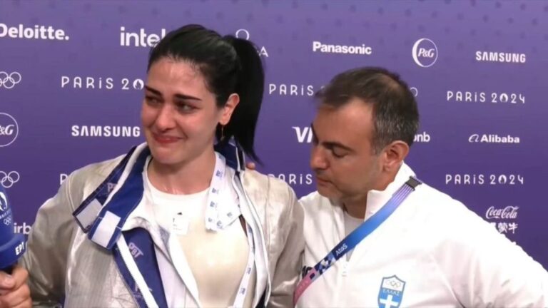 Λύγισε η Γκουντούρα στην κάμερα της ΕΡΤ: «Το μετάλλιό μου βρίσκεται κάθε μέρα στην προπόνηση»