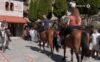 Βλάστη: Καβαλάρηδες και αμαζόνες με τα άλογά τους για το τάμα στον Άγιο Παντελεήμονα