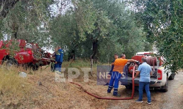 Άμεσα οριοθετήθηκε η πυρκαγιά στον Αγ. Παντελεήμονα της Β. Κέρκυρας