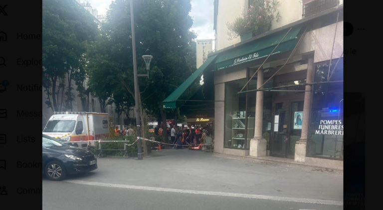 Συνελήφθη ο οδηγός του αυτοκινήτου που παρέσυρε θαμώνες καφετέριας στο Παρίσι – Ένας νεκρός και έξι τραυματίες
