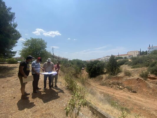 Θεσσαλονίκη: Ξεκίνησε αντιπλημμυρικό έργο για τη θωράκιση του ρέματος Θέρμης Τριαδίου