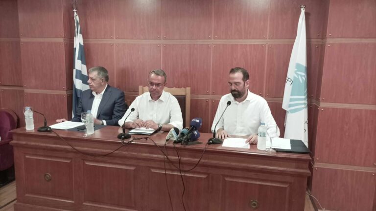 Επίσκεψη Σταϊκούρα στο Μεσολόγγι: Υπέγραψε τα εγγειοβελτιωτικά έργα για Αμφιλοχία Βάλτο και Αμβρακία