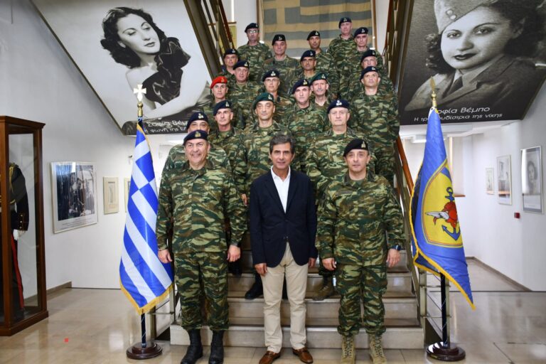 Θεσσαλονίκη: Συνάντηση του Κωνσταντίνου Γκιουλέκα με τους Διοικητές της περιοχής ευθύνης του Γ’ Σώματος Στρατού