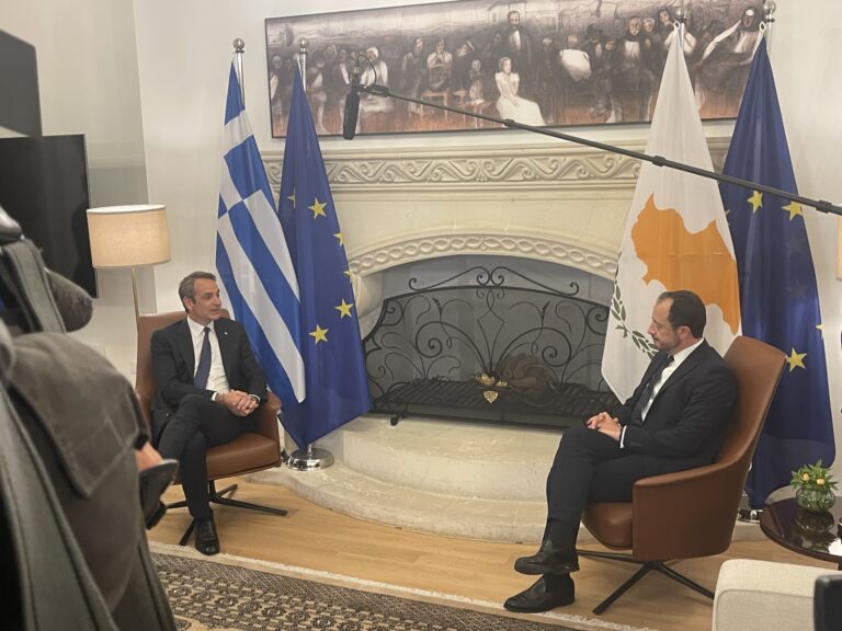 Κ. Μητσοτάκης σε Ν. Χριστοδουλίδη: Δεν ξεχνάμε τι έγινε πριν από 50 χρόνια – Η ΕΕ είναι στο πλευρό μας