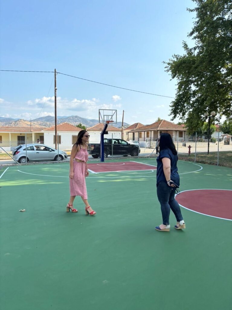 Νέο γήπεδο μπάσκετ στη Ροδιά Τυρνάβου