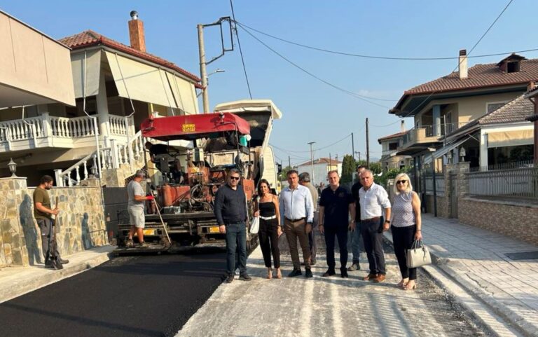 ΔΕΥΑ Λάρισας: Ολική αποκατάσταση των καθιζήσεων στο οδόστρωμα λόγω Daniel σε Φαλάνη και Γιάννουλη
