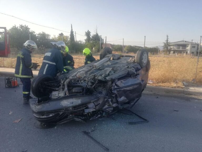 Νεκρός 61χρονος οδηγός στην παλαιά Εθνική Οδό Λάρισας-Βόλου