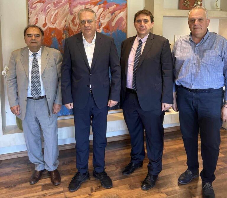 Αλεξανδρούπολη: Συνάντηση Θεοδωρακάκου με αντιπροσωπεία του Συνδέσμου Βιομηχανιών και Εξαγωγικών Επιχειρήσεων Έβρου