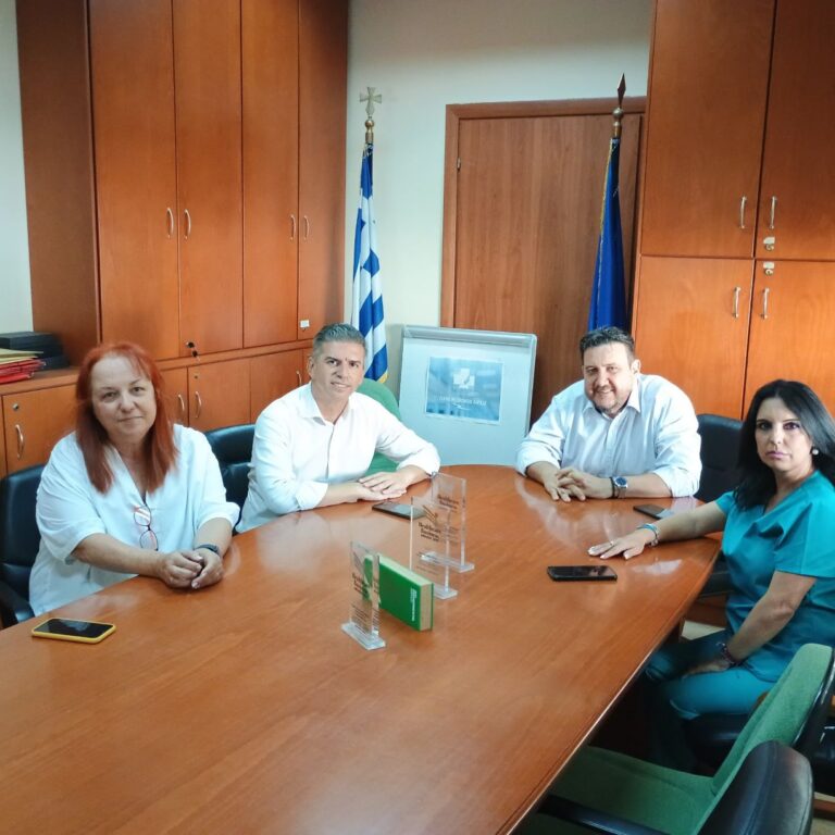 Δωρεά στο Γενικό Νοσοκομείο Λάρισας από τον Θανάση Παιδή