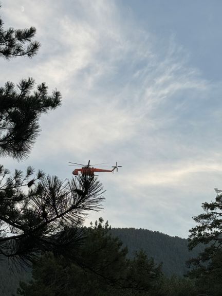 Υπό πλήρη έλεγχο η πυρκαγιά στο Καταφύγιο Κορομηλιάς
