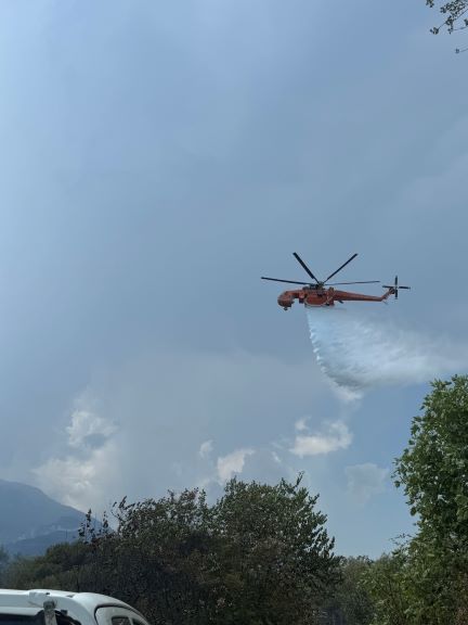 πυρκαγια-πλακα-λιτοχωρου-3 Έσβησε η φωτιά στην Πλάκα Λιτοχώρου