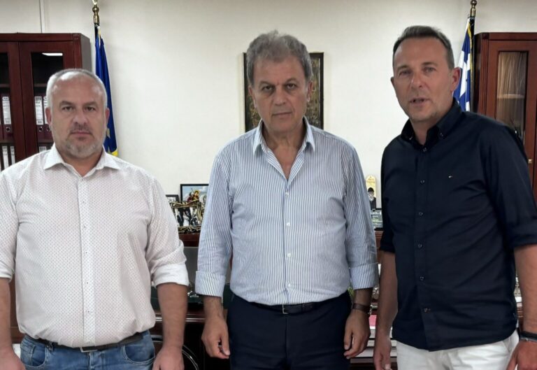 Φλώρινα: Συνάντηση Προεδρείου του Εργατικού Κέντρου με τον Περιφερειάρχη Δ. Μακεδονίας
