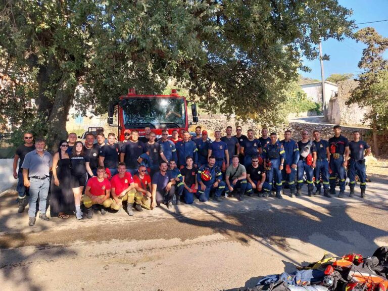 Ευχαριστίες του Δήμου Αμαρίου για τη συνδρομή εθελοντών, φορέων και υπηρεσιών στη μεγάλη φωτιά