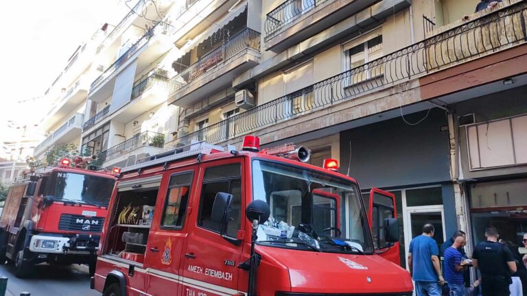 Φωτιά σε διαμέρισμα στο κέντρο της Κοζάνης