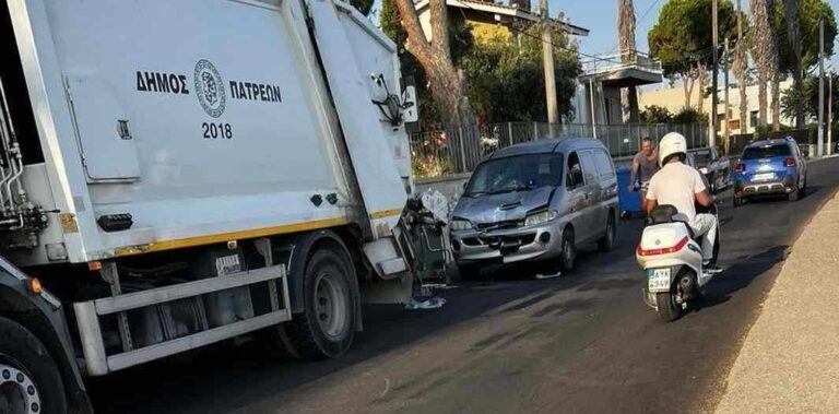 Παράσυρση εργαζόμενης στην καθαριότητα στην Πάτρα