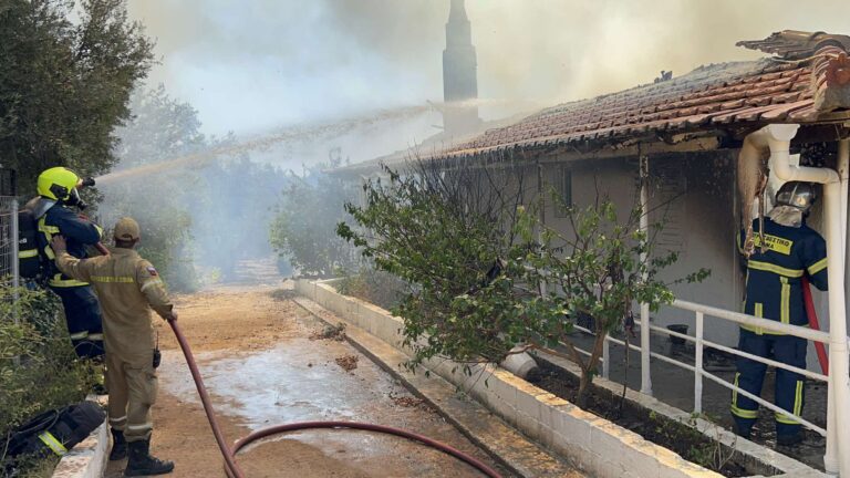 Κάηκε το σπίτι ηλικιωμένης στο Μαντζάκουρα του Πύργου