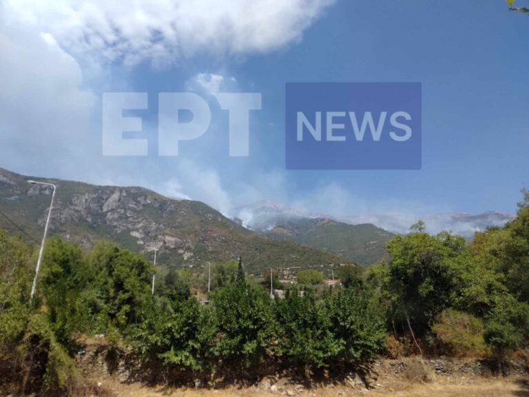 Καβάλα: Μάχη με τις φλόγες για 5η ημέρα στο Παγγαίο