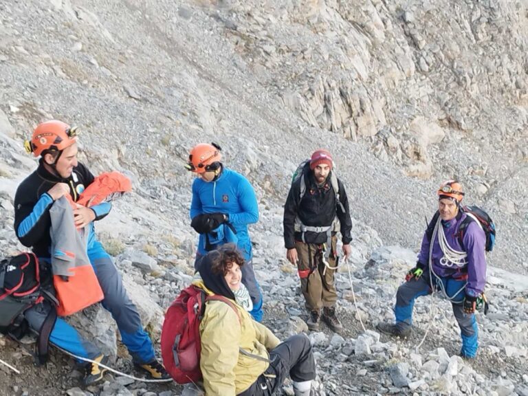 Διάσωση ορειβατών από τη Γερμανία στον Ολυμπο