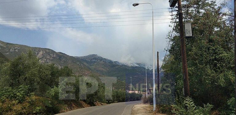 Καβάλα: Ενισχυμένες δυνάμεις στην πυρκαγιά στο Παγγαίο όρος