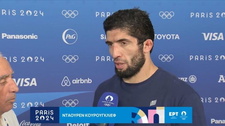 Κουρουγκλίεβ στην ΕΡΤ: «Ήρθα στο Παρίσι για το χρυσό, ο Θεός μου έδωσε αυτό το μετάλλιο»