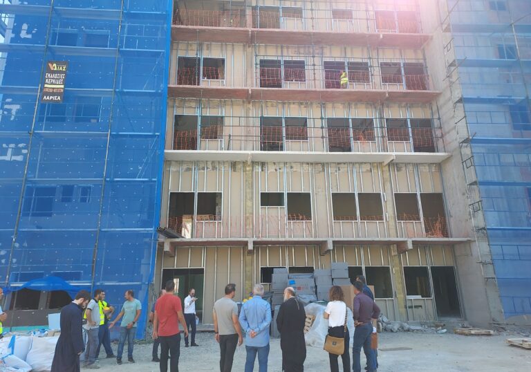 Αυτοψία της Π.Ε. Καρδίτσας στο Κτίριο Κοινωνικών Δραστηριοτήτων